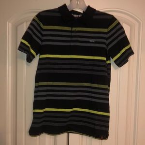Boys TONY HAWK Striped Polo Shirt
